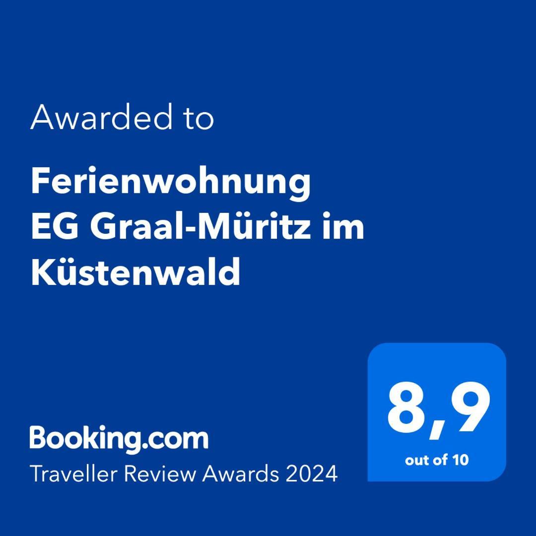 Ferienwohnung Eg Graal-Mueritz Im Kuestenwald 外观 照片